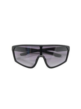 Poppy Lissiman Monza Shield Sunglasses in Black